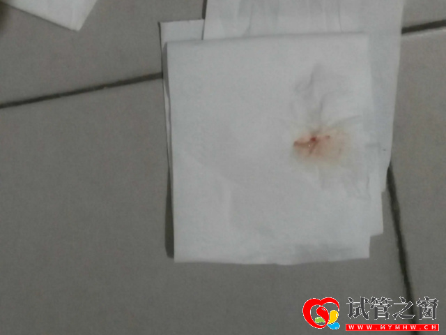 受精卵成功會少量出血