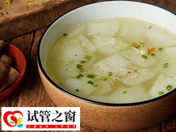 冬瓜湯有助于排腹水